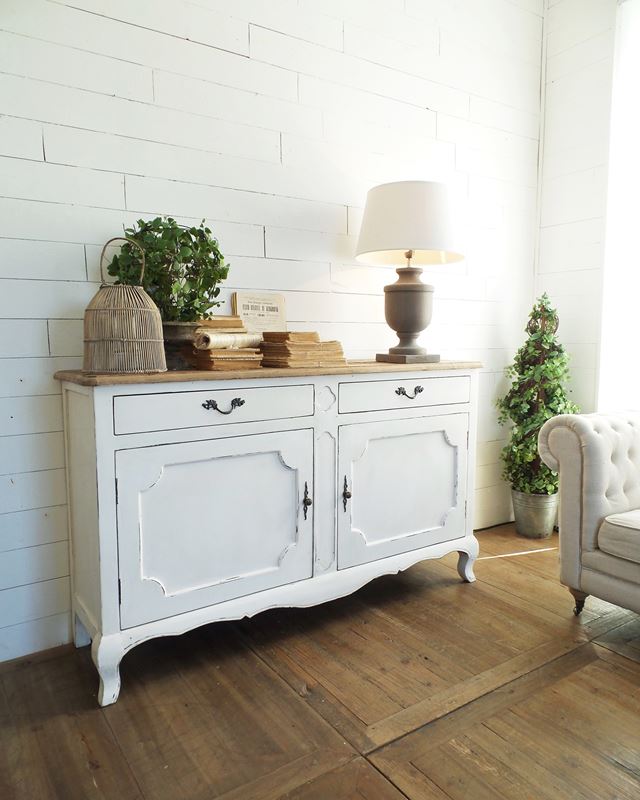 Credenza NEW VINTAGE WHITE - TAGS | 48.2743